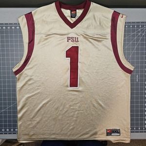 Vintage Florida State Jersey xxl Nike Seminole Football Acc Noles Streetwear Y2k